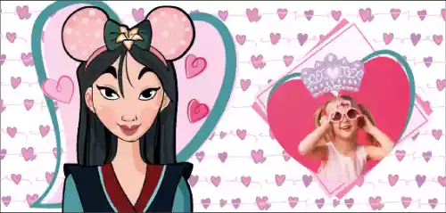 vectores plantilas PRINCESAS,DISNEY,